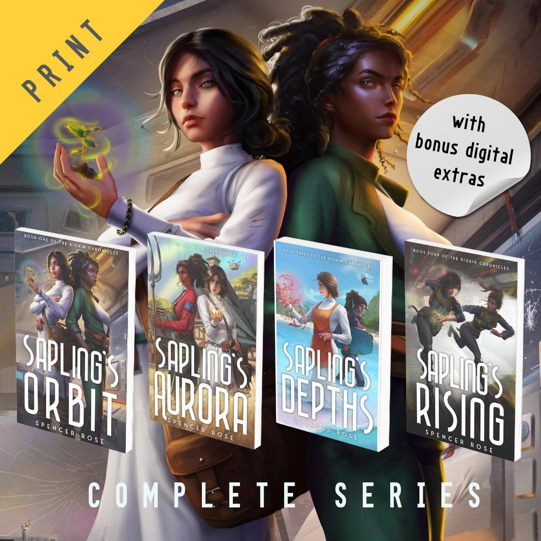 Art Editions | The Biokin Chronicles Collection | Print Novellas & Digital Goodies