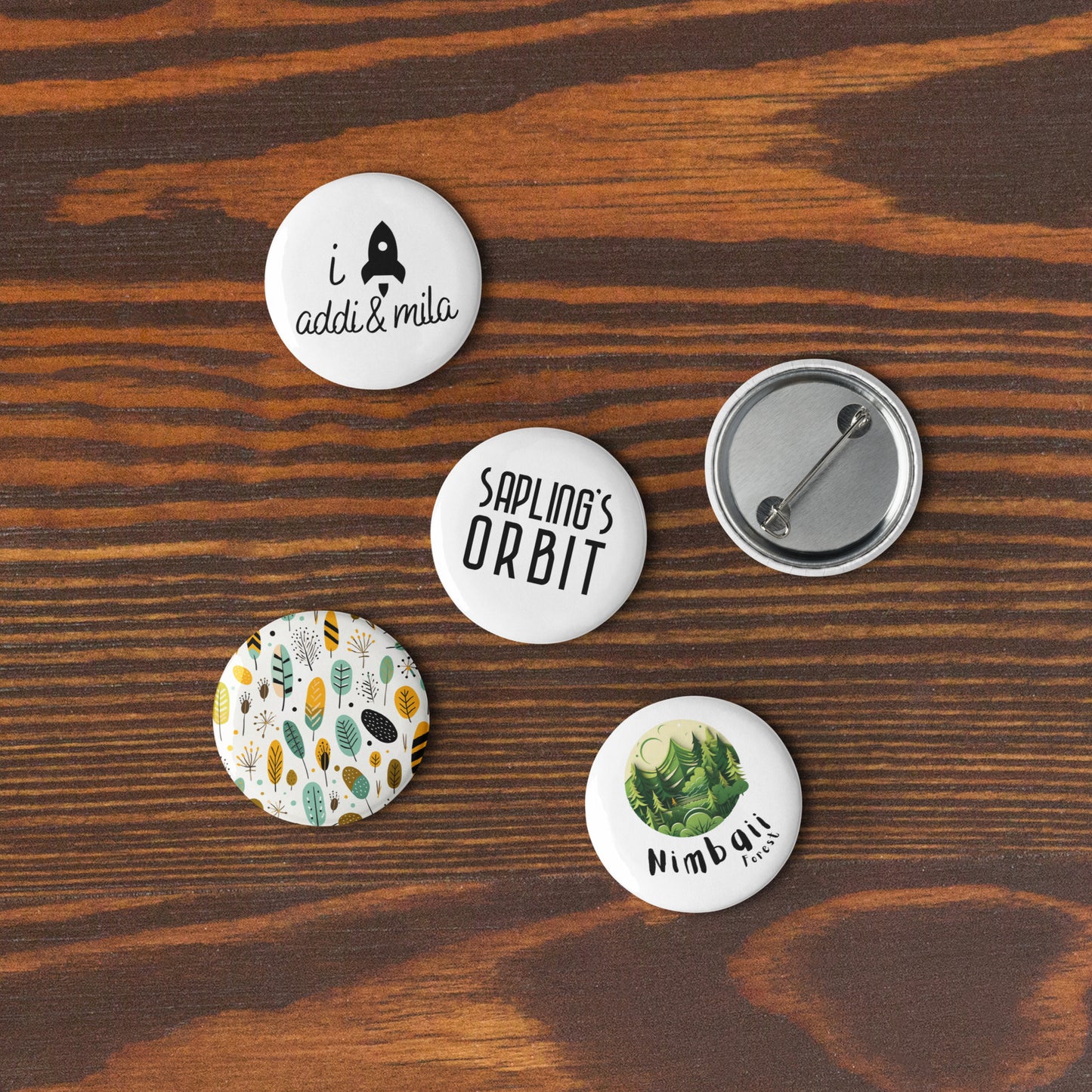 Sapling's Orbit Pins